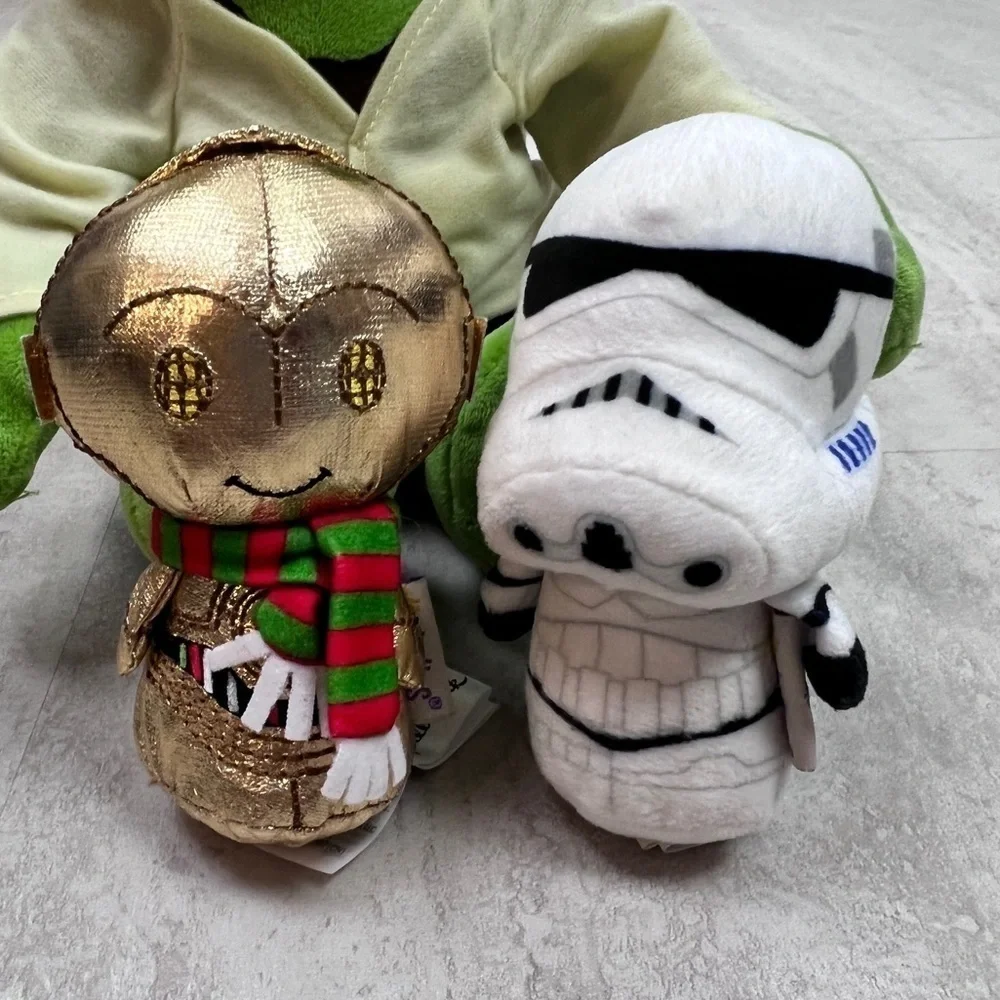Star Wars Yoda plush storm trooper C-3PO itty Bittys Hallmark stuffies